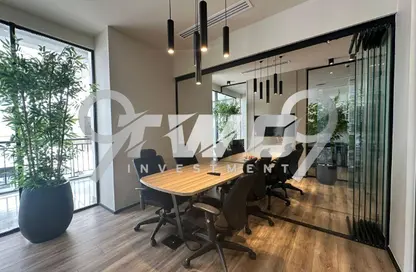 Office Space - Studio - 1 Bathroom for rent in Bank Center Street - South Teseen St. - The 5th Settlement - New Cairo City - Cairo