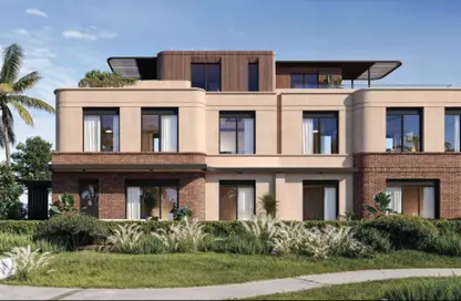 Apartment - 2 Bedrooms - 2 Bathrooms for sale in Crescent Walk - 5th Settlement Compounds - The 5th Settlement - New Cairo City - Cairo