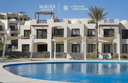 Chalet - 2 Bedrooms - 2 Bathrooms for sale in Makadi Resort - Makadi - Hurghada - Red Sea