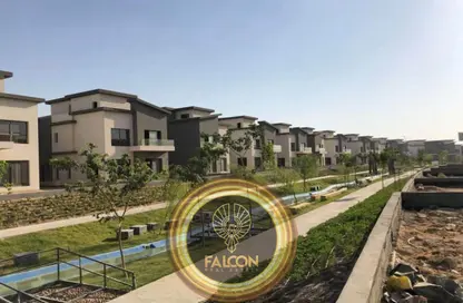 Townhouse - 3 Bedrooms - 3 Bathrooms for sale in Creek Town - The 1st Settlement - New Cairo City - Cairo