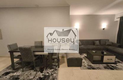 Apartment - 1 Bedroom - 1 Bathroom for rent in Palm Hills Village Gate - South Investors Area - New Cairo City - Cairo