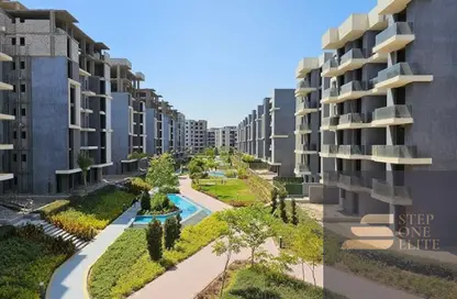 Apartment - 2 Bedrooms - 2 Bathrooms for sale in Sun Capital - Fayoum Desert road - 6 October City - Giza
