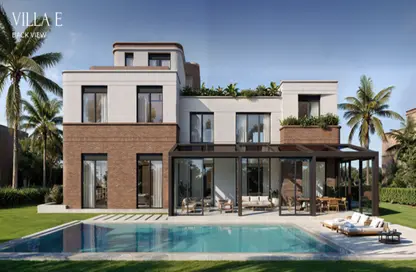 Villa - 7 Bedrooms - 7+ Bathrooms for sale in Crescent Walk - 5th Settlement Compounds - The 5th Settlement - New Cairo City - Cairo
