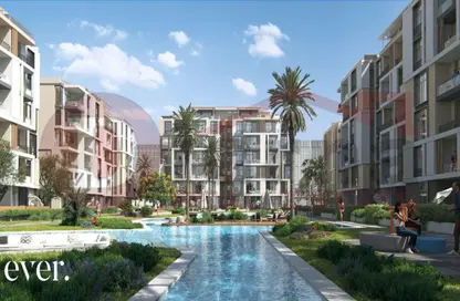 Apartment - 2 Bedrooms - 2 Bathrooms for sale in Ever - 5th Settlement Compounds - The 5th Settlement - New Cairo City - Cairo