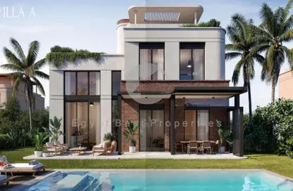 Villa - 5 Bedrooms - 5 Bathrooms for sale in Crescent Walk - 5th Settlement Compounds - The 5th Settlement - New Cairo City - Cairo
