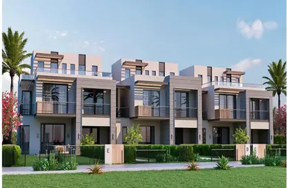 Townhouse - 4 Bedrooms - 4 Bathrooms for sale in Garden Lakes - 6 October Compounds - 6 October City - Giza