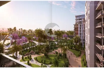 Apartment - 1 Bedroom - 2 Bathrooms for sale in Park Side Residence - Zed Towers - Sheikh Zayed Compounds - Sheikh Zayed City - Giza