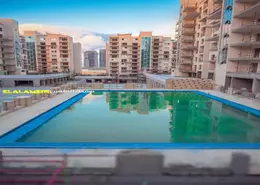 شقة - 3 غرف نوم - 2 حمامات للبيع في الداون تاون - مدينة العلمين الجديدة - الساحل الشمالي
