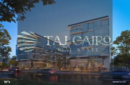 Shop - Studio - 1 Bathroom for sale in 90 Street - The 5th Settlement - New Cairo City - Cairo