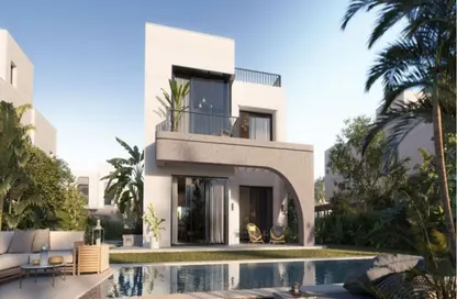 Villa - 3 Bedrooms - 4 Bathrooms for sale in O West - 6 October Compounds - 6 October City - Giza
