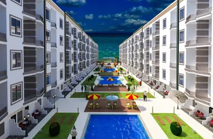 Apartment - 1 Bedroom - 1 Bathroom for sale in El Kawther District - Hurghada - Red Sea