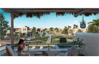 Chalet - 2 Bedrooms - 2 Bathrooms for sale in Hacienda West - Ras Al Hekma - North Coast