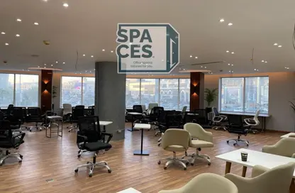 Office Space - Studio - 1 Bathroom for rent in Bank Center Street - South Teseen St. - The 5th Settlement - New Cairo City - Cairo