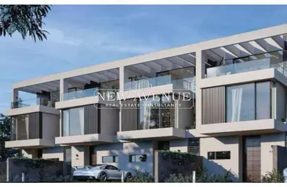 Townhouse - 3 Bedrooms - 3 Bathrooms for sale in The Crest - 5th Settlement Compounds - The 5th Settlement - New Cairo City - Cairo