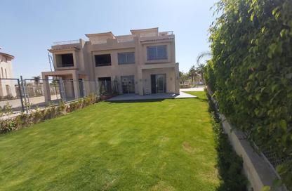 Twin House - 4 Bedrooms - 4 Bathrooms for rent in Palm Hills Golf Extension - Al Wahat Road - 6 October City - Giza