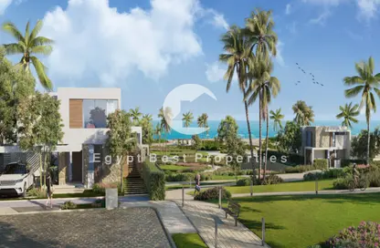 Chalet - 3 Bedrooms - 4 Bathrooms for sale in Azha North - Ras Al Hekma - North Coast