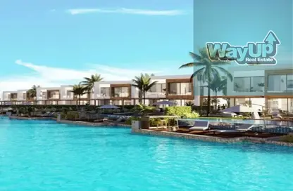 شاليه - غرفة نوم - 1 حمام للبيع في هاسيندا وترز - قسم الضبعة - الساحل الشمالي