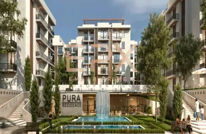 Apartment - 2 Bedrooms - 2 Bathrooms for sale in Al Bostan St. - 9th District - Sheikh Zayed City - Giza