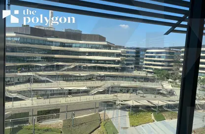 Office Space - Studio - 5 Bathrooms for sale in The Polygon - Sheikh Zayed Compounds - Sheikh Zayed City - Giza