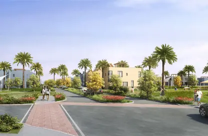 منزل مزدوج - 4 غرف نوم - 2 حمامات للايجار في أو ويست - كمبوندات 6 أكتوبر - مدينة 6 أكتوبر - الجيزة