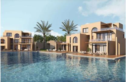 دوبلكس - 3 غرف نوم - 2 حمامات للبيع في مانجروفي ريزيدنس - الجونة - الغردقة - محافظة البحر الاحمر
