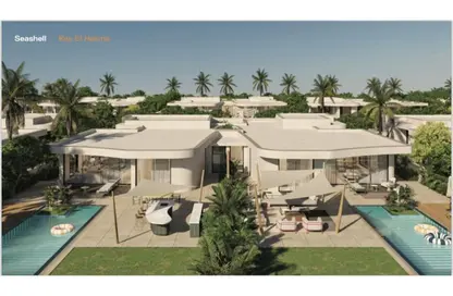 Twin House - 4 Bedrooms - 4 Bathrooms for sale in Seashell - Ras Al Hekma - North Coast