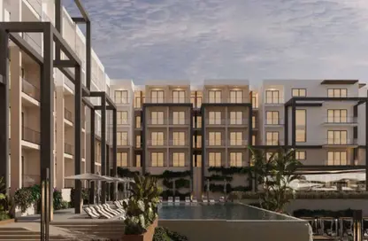 Chalet - 2 Bedrooms - 3 Bathrooms for sale in Marina Hills - Al Ain Al Sokhna - Suez