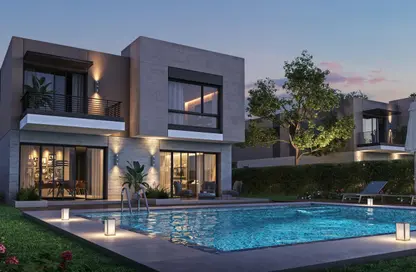 فيلا - 4 غرف نوم - 4 حمامات للبيع في شارع حوض 7 فرعي - الحزام الاخضر - مدينة 6 أكتوبر - الجيزة