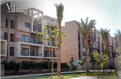 شقة - 3 غرف نوم - 3 حمامات للبيع في مون ريزيدنس - فيفث سكوير - التجمع الخامس - مدينة القاهرة الجديدة - القاهرة