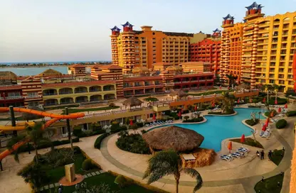 Chalet - 2 Bedrooms - 2 Bathrooms for rent in Porto Marina - Al Alamein - North Coast