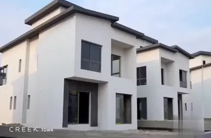 Duplex - 4 Bedrooms - 3 Bathrooms for sale in Creek Town - The 1st Settlement - New Cairo City - Cairo