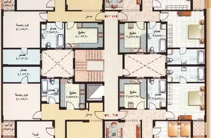 Apartment - 3 Bedrooms - 2 Bathrooms for rent in Al Rehab - New Cairo City - Cairo