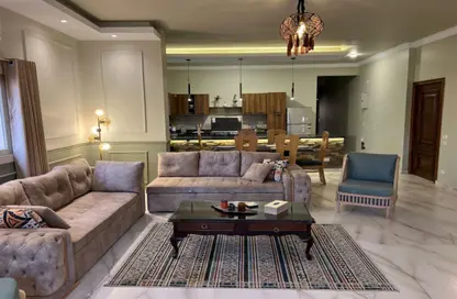 Apartment - 3 Bedrooms - 2 Bathrooms for rent in Mohamed Rahim St. - El Yasmeen 3 - El Yasmeen - New Cairo City - Cairo