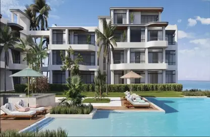 Chalet - 2 Bedrooms - 2 Bathrooms for sale in June - Ras Al Hekma - North Coast
