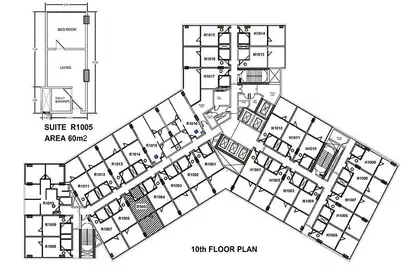 Hotel Apartment - 1 Bedroom - 1 Bathroom for sale in New Capital City - Cairo