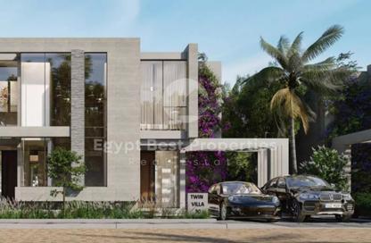 Twin House - 3 Bedrooms - 3 Bathrooms for sale in Ogami - Ras Al Hekma - North Coast