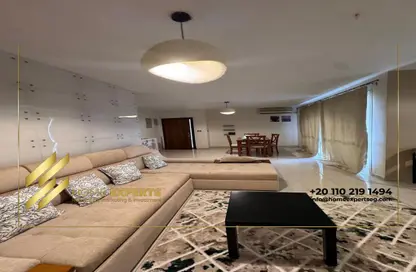 Apartment - 3 Bedrooms - 3 Bathrooms for rent in El Rehab Extension - Al Rehab - New Cairo City - Cairo