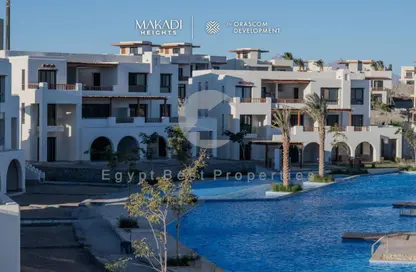 Duplex - 3 Bedrooms - 2 Bathrooms for sale in Makadi Orascom Resort - Makadi - Hurghada - Red Sea