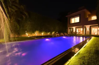 Villa - 4 Bedrooms - 5 Bathrooms for rent in Al Jazeera - 5th Settlement Compounds - The 5th Settlement - New Cairo City - Cairo