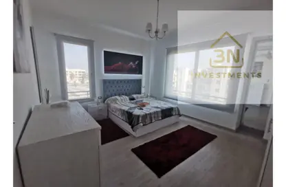 Apartment - Studio - 1 Bathroom for rent in Palm Hills Village Gate - South Investors Area - New Cairo City - Cairo