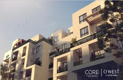 Penthouse - 3 Bedrooms - 3 Bathrooms for sale in O West - 6 October Compounds - 6 October City - Giza