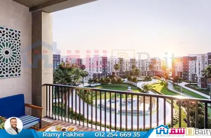 شقة - 2 غرف نوم - 2 حمامات للبيع في اليكس ويست - كمبوندات الاسكندرية - الاسكندرية