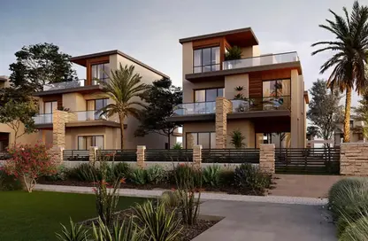 Townhouse - 3 Bedrooms - 3 Bathrooms for sale in Vye Sodic - New Zayed City - Sheikh Zayed City - Giza