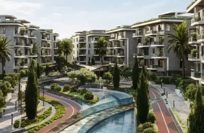 شقة - غرفة نوم - 1 حمام للبيع في ريفرز - مدينة زايد الجديدة - الشيخ زايد - الجيزة