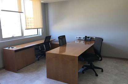Office Space - Studio - 1 Bathroom for rent in Bank Center Street - South Teseen St. - The 5th Settlement - New Cairo City - Cairo