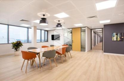 Office Space - Studio - 4 Bathrooms for rent in Bank Center Street - South Teseen St. - The 5th Settlement - New Cairo City - Cairo