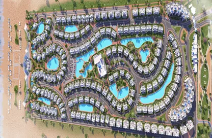 Chalet - 2 Bedrooms - 2 Bathrooms for sale in EKO Resort - Markaz Al Hamam - North Coast