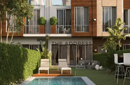 Twin House - 4 Bedrooms - 4 Bathrooms for sale in Azzar 2 - 5th Settlement Compounds - The 5th Settlement - New Cairo City - Cairo