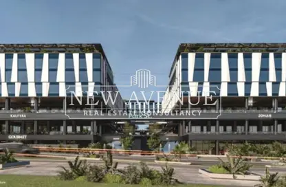 Office Space - Studio - 2 Bathrooms for rent in Park St. - Ring Road - The 5th Settlement - New Cairo City - Cairo