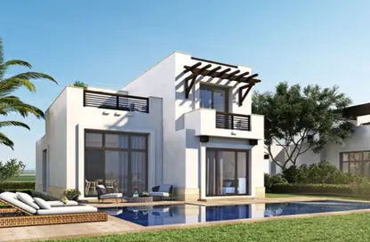 Chalet - 3 Bedrooms - 4 Bathrooms for sale in Ramla Lakeside - Qesm Ad Dabaah - North Coast
